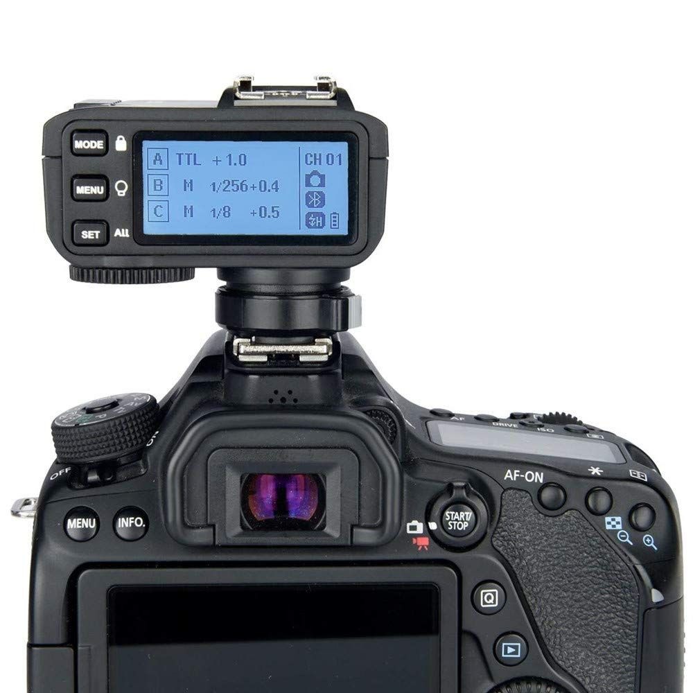 Godox X2T-C Trasmettitore Trigger Wireless TTL HSS per Canon - 32 Canali, Bluetooth, 1/8000s