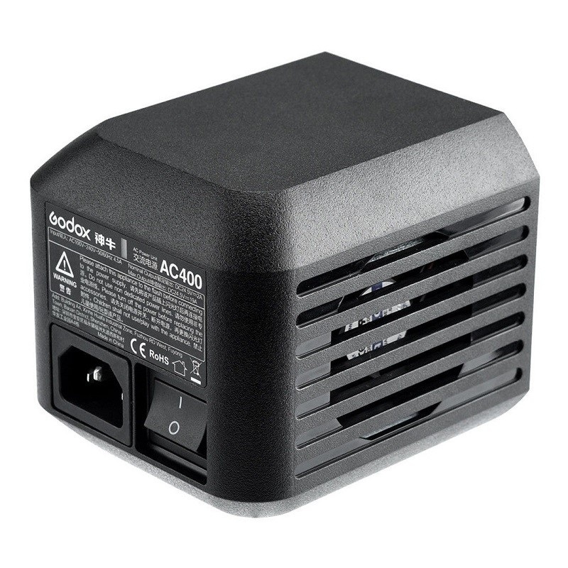 Godox AC400 Adattatore di Alimentazione da Rete per AD400Pro - 100-240 V CA, Design Durevole e Moderno
