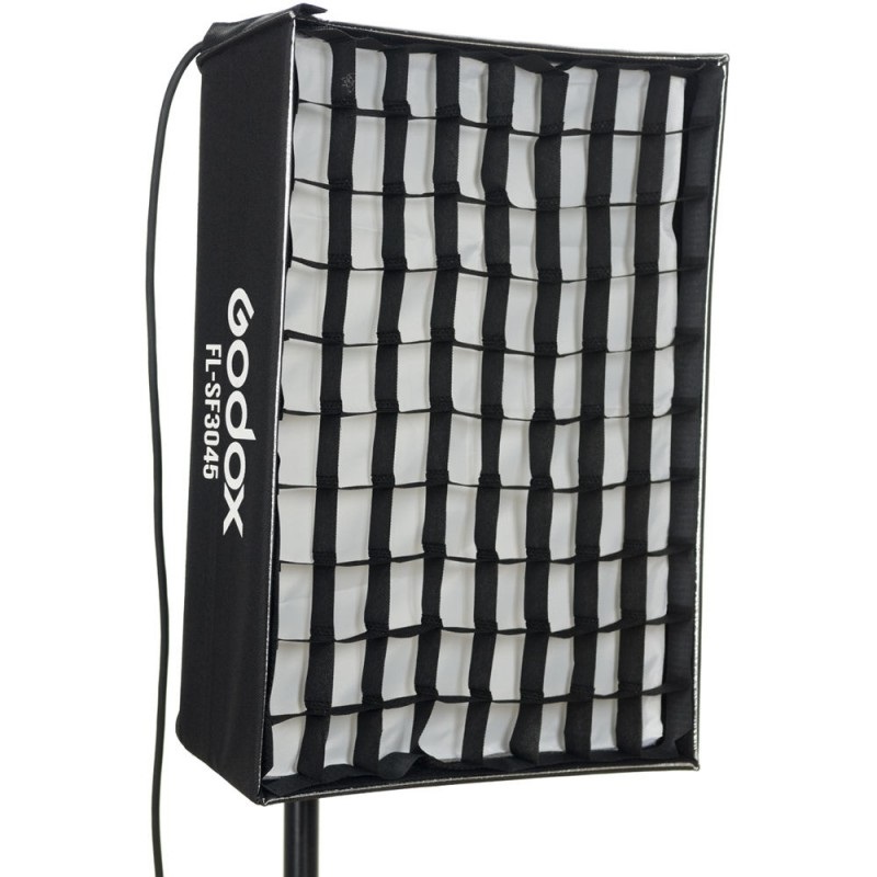 Godox FL-SF3045 Softbox 30x45cm con Griglia, Diffusore e Borsa per LED Flessibile FL60