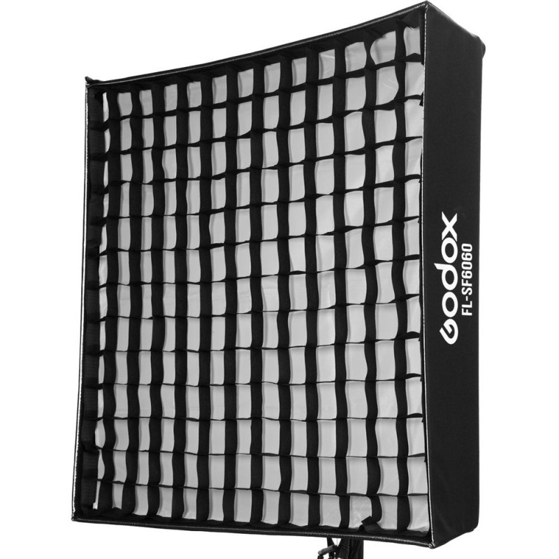 Godox FL-SF6060 Softbox 60x60cm con Griglia, Diffusore e Borsa per LED FL150S