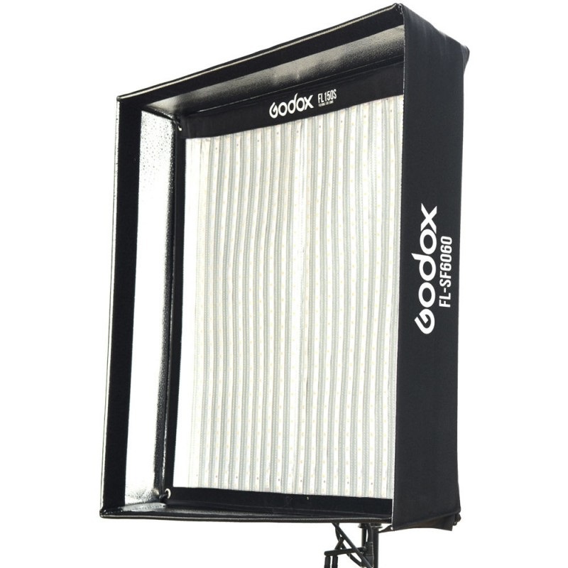Godox FL-SF6060 Softbox 60x60cm con Griglia, Diffusore e Borsa per LED FL150S