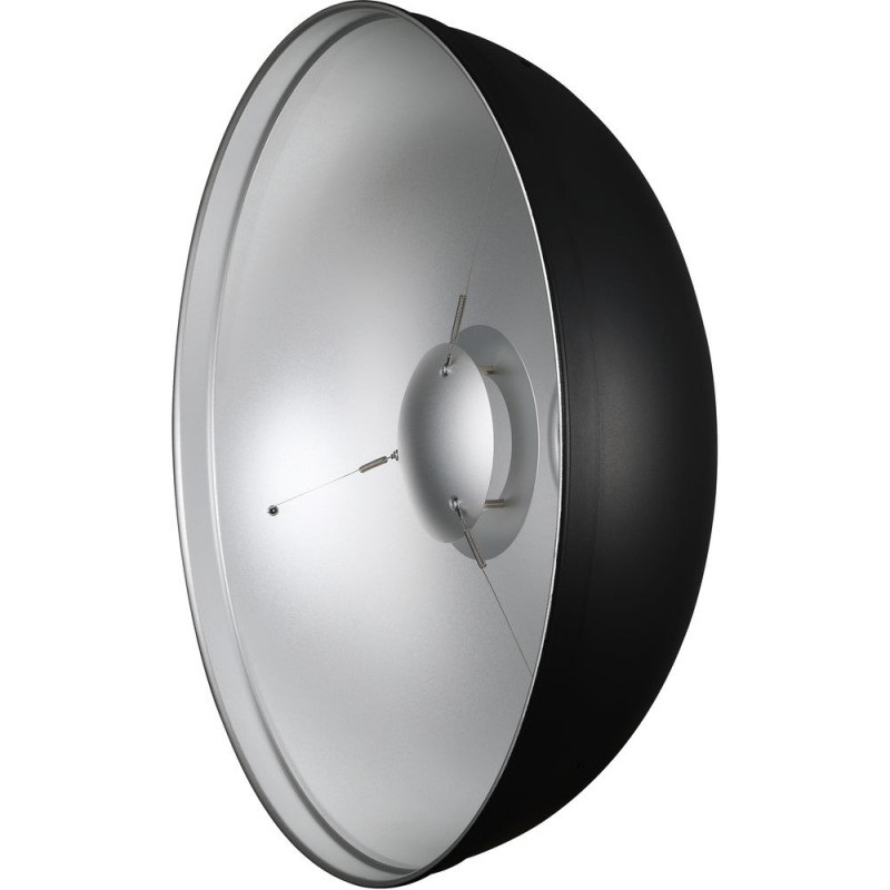 Godox Pro Beauty Dish 54CM Argento - Luce Morbida e Uniforme per Ritratti