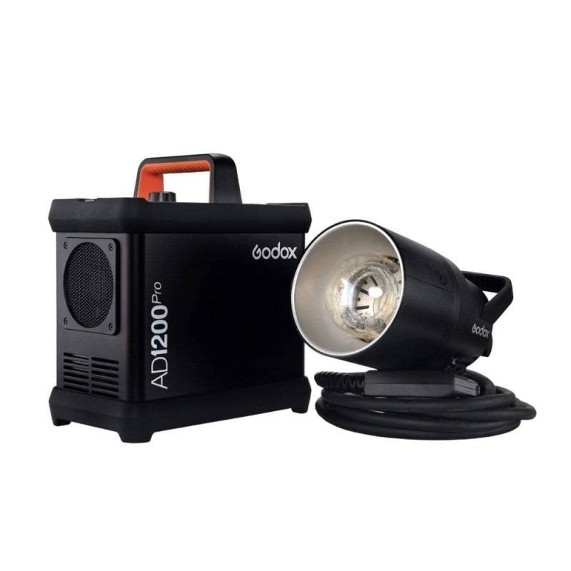 Godox AD1200Pro Flash TTL Portatile 1200Ws con Unità Esterna di Alimentazione e Montatura Bowens