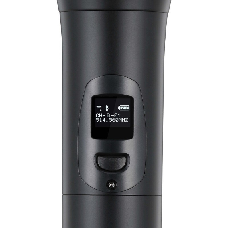 Godox WH-M1 Microfono Wireless Portatile UHF per Interviste e Conferenze