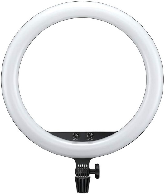 Godox LR150 LED Ring Light Nero - 45,5 cm, Temperatura Colore Regolabile, Alta Accuratezza Colore