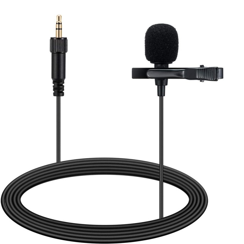 Godox LMS-12 AXL Microfono Lavalier Omnidirezionale Nero