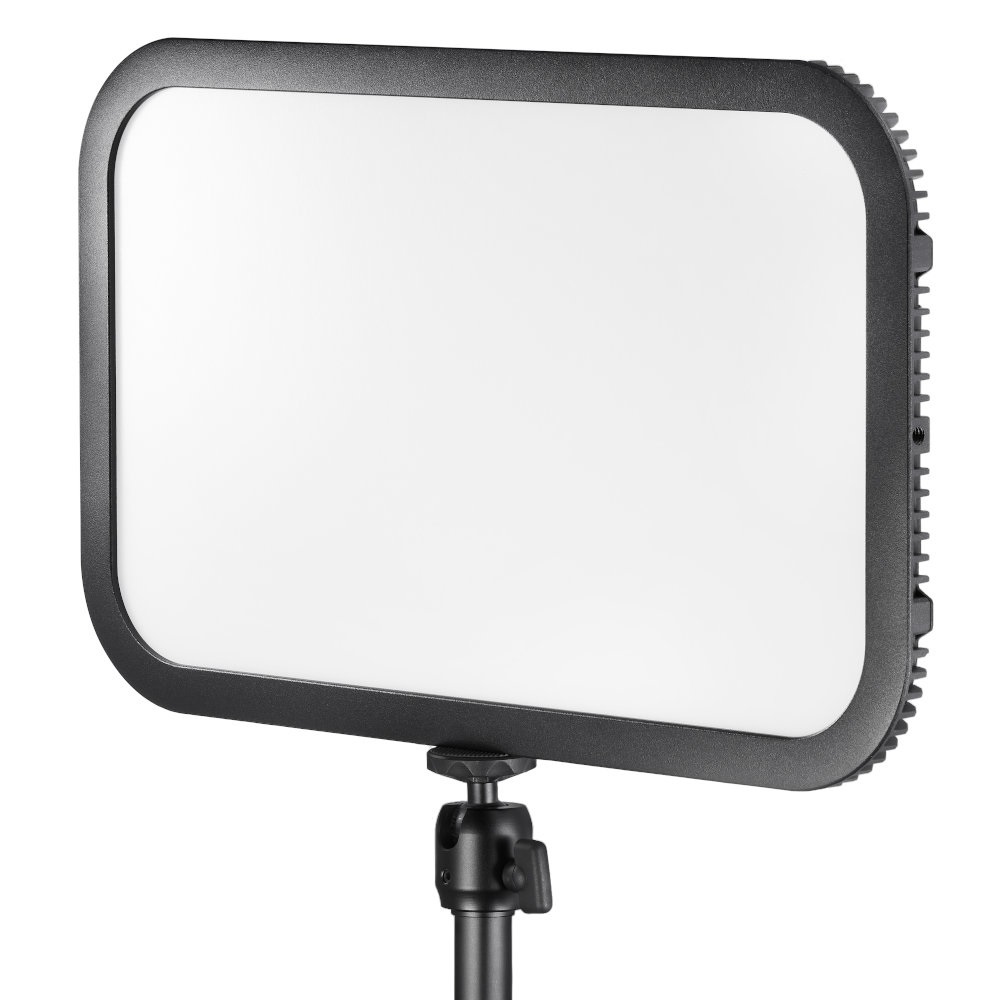 Godox ES45 Kit di Illuminazione LED per E-Sports - 2800K-6500K, Asta di Montaggio, Telecomando e App per Vlogging e Live Streaming