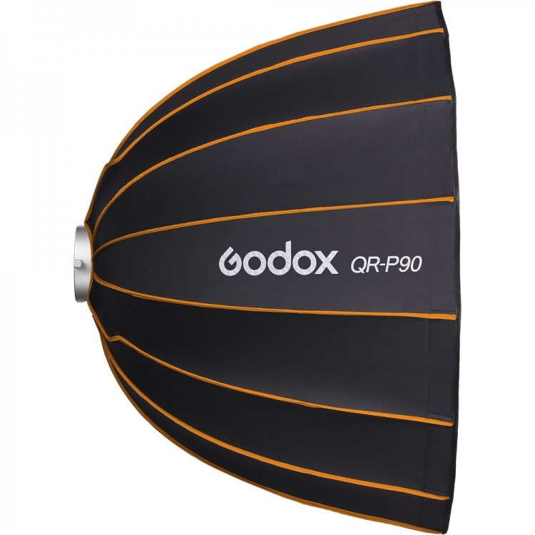 Godox QR-P90 Softbox Parabolico 90 cm con Montatura Bowens e Sgancio Rapido