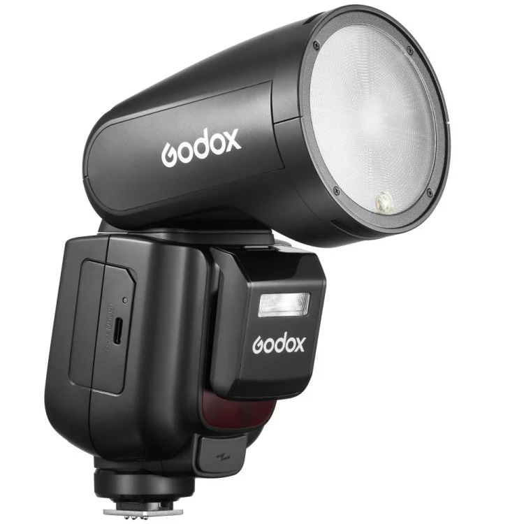 Godox V1 Pro S Flash TTL con Testa Tonda per Sony - Effetti Morbidi e Uniformi, Adatto per Ritratti e Eventi