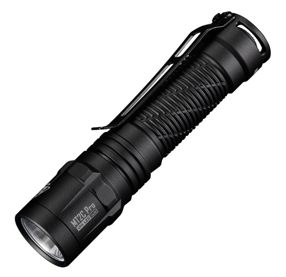 Nitecore MT2C Pro Torcia a LED Tattica Ricaricabile USB 1800 Lumen Portata 520 m