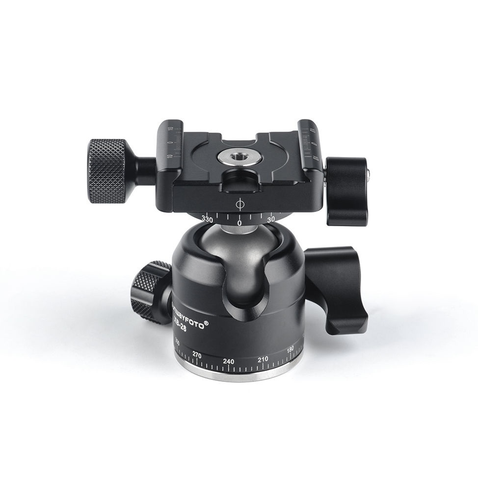 Sunwayfoto XB-28II - Testa a sfera a basso profilo con portata di 4,5 kg