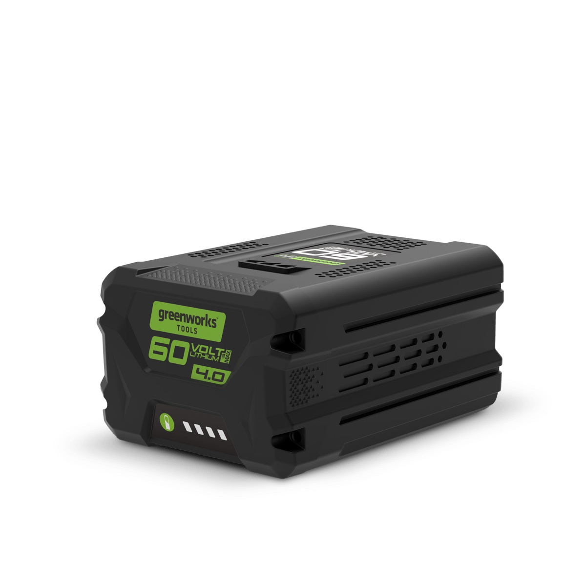 Greenworks G60B4 Batteria Agli Ioni di Litio 60V 4Ah con Indicatore LED