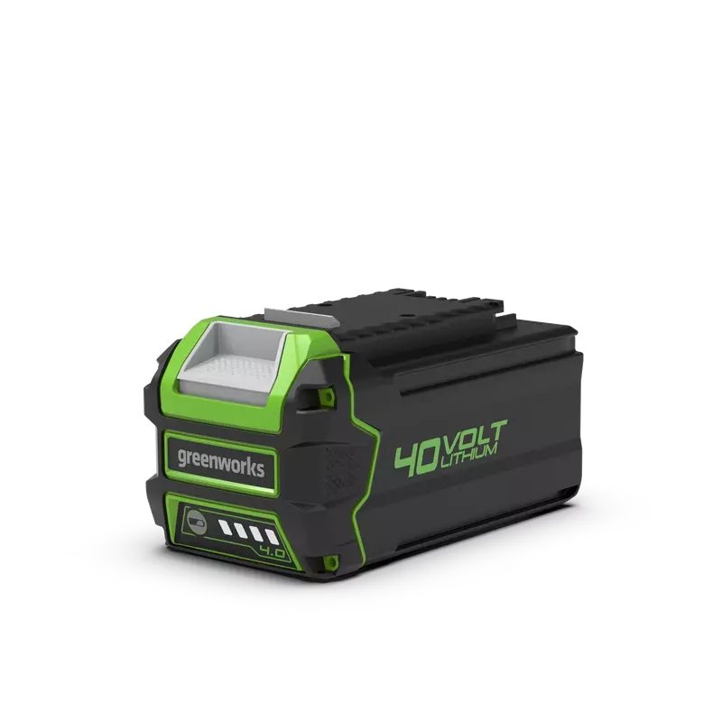 Greenworks Batteria 40V 4Ah - Batteria agli Ioni di Litio con Ricarica Rapida, Indicatore di Carica LED a 3 Livelli, Garanzia 2 Anni - G40B4