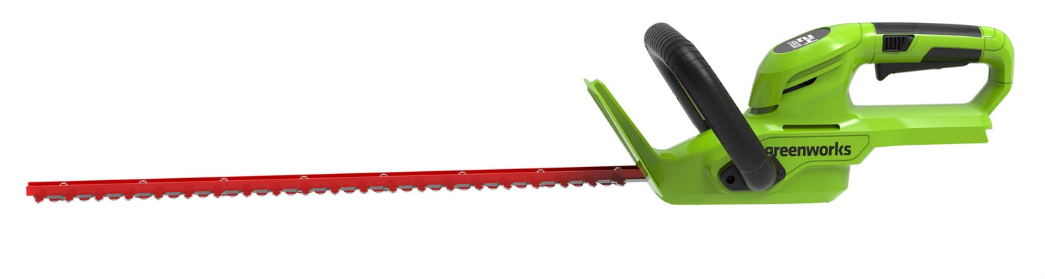Greenworks G24HT56 Tagliasiepi a Batteria 56 cm - 24V, Leggero, Senza Batteria e Caricabatterie