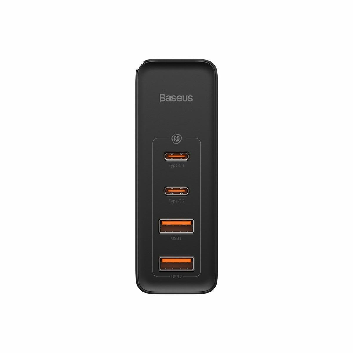 Baseus GaN2 Pro Caricabatteria Universale Nero 100W 2xUSB-A 2xUSB-C Ricarica Rapida