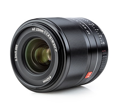 Viltrox AF 23mm F1.4 XF - Obiettivo Grandangolare per Fujifilm X-Mount, Apertura F1.4, Messa a Fuoco STM, Ideale per Ritratti e Video