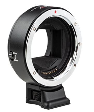 Viltrox EF-NEX IV Adattatore per Obiettivo Canon EF/EF-S su Fotocamere Sony E con Autofocus e Supporto PDAF/CDAF