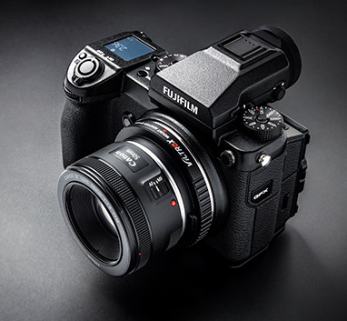 VILTROX EF-GFX adattatore per lente fotografica