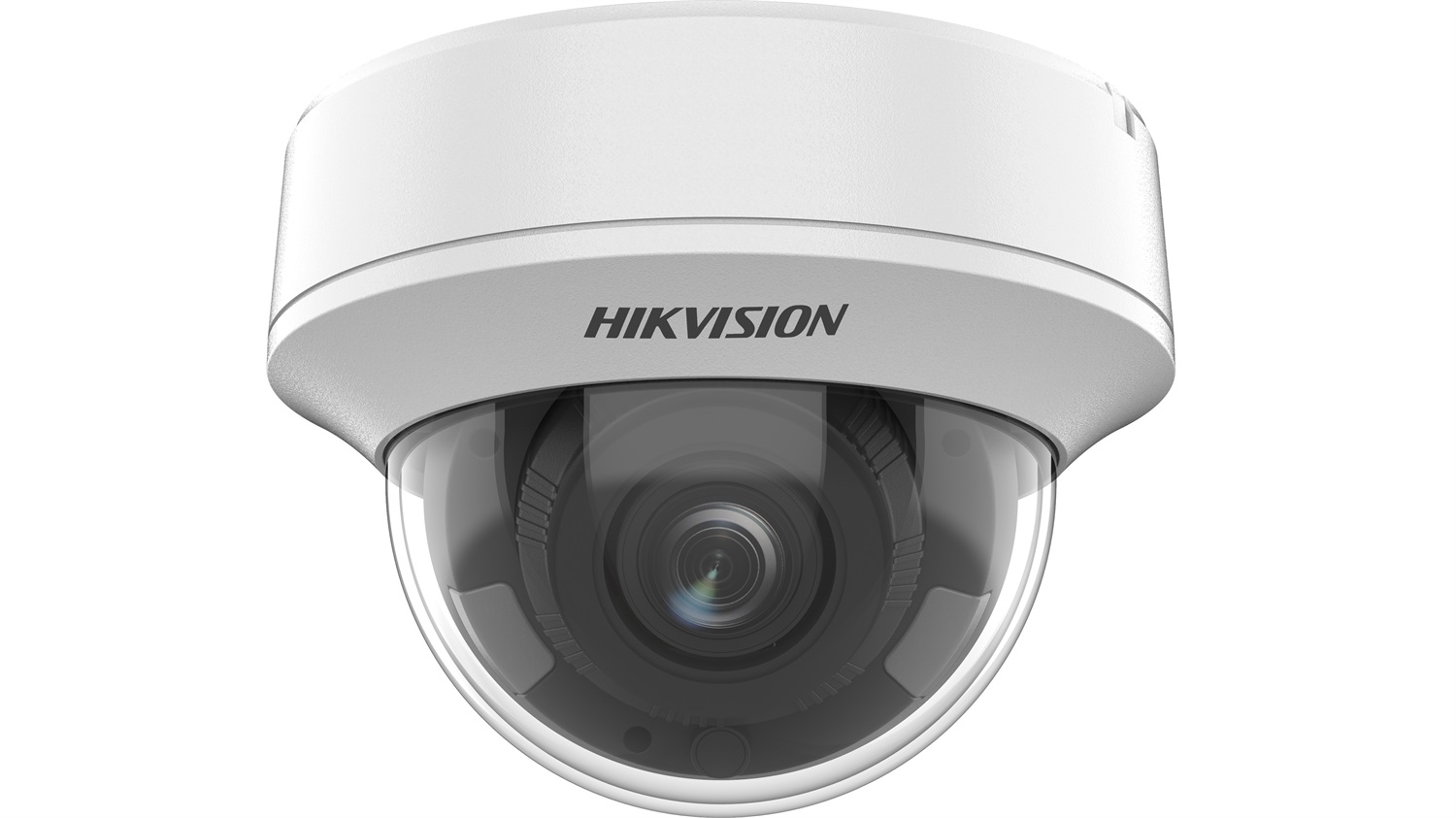 Hikvision DS-2CE56H8T-AITZF Telecamera di Sorveglianza Dome Esterno 5MP con Ottica Varifocale e Illuminatore IR