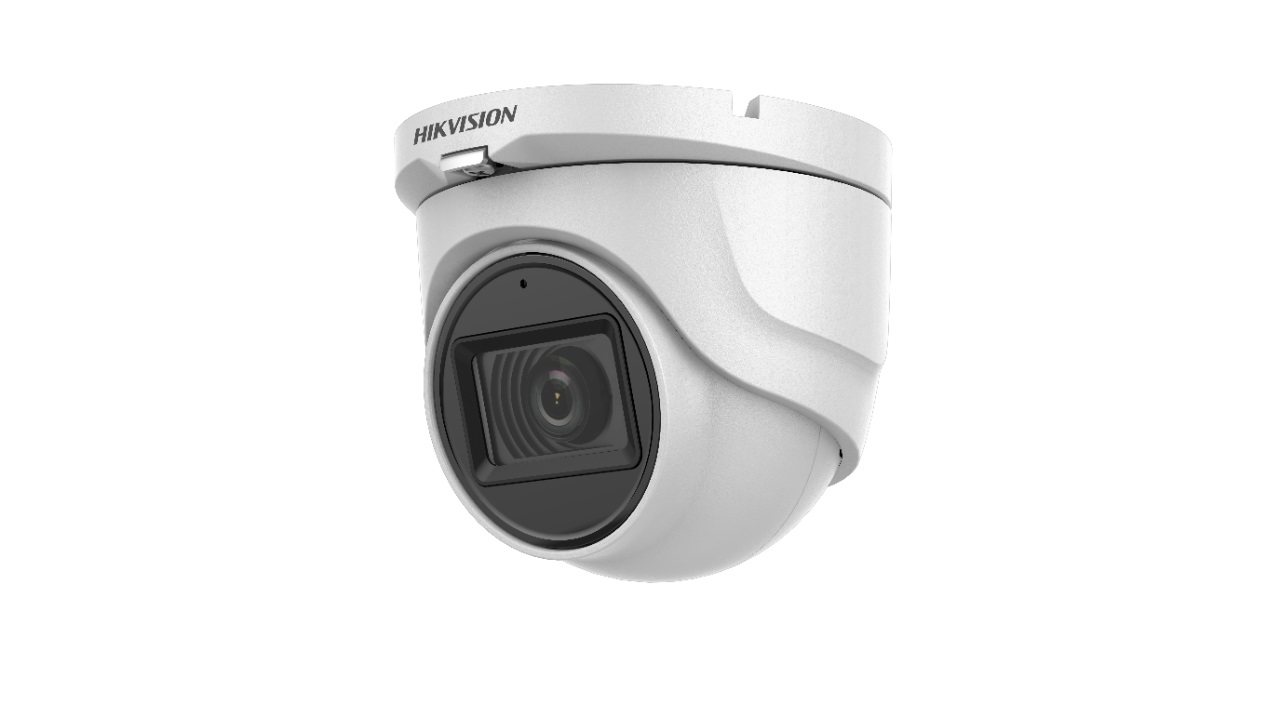 Hikvision DS-2CE76D0T-ITMFS Telecamera di Sicurezza CCTV Esterno 2MP Torretta Cablata 1920 x 1080 Pixel Ottica Fissa 2.8mm