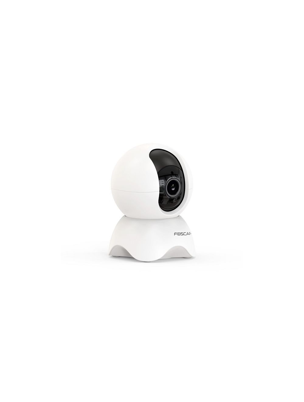 Foscam X5 Telecamera di Sicurezza IP Interno 2592 x 1944 Pixel con Funzione Pan/Tilt e Wi-Fi - Bianco