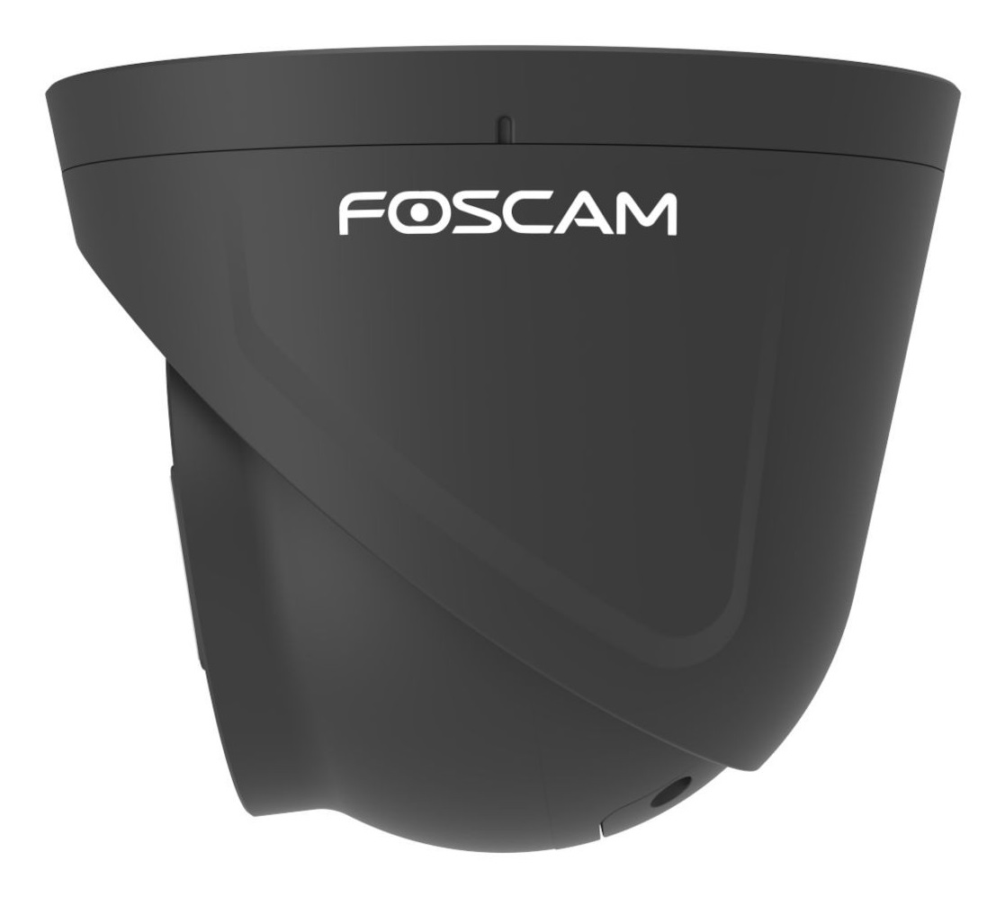Foscam FN9108E-T4-2T BLACK Kit di Videosorveglianza Cablato 8 Canali con Telecamere a Cupola Esterno RJ-45