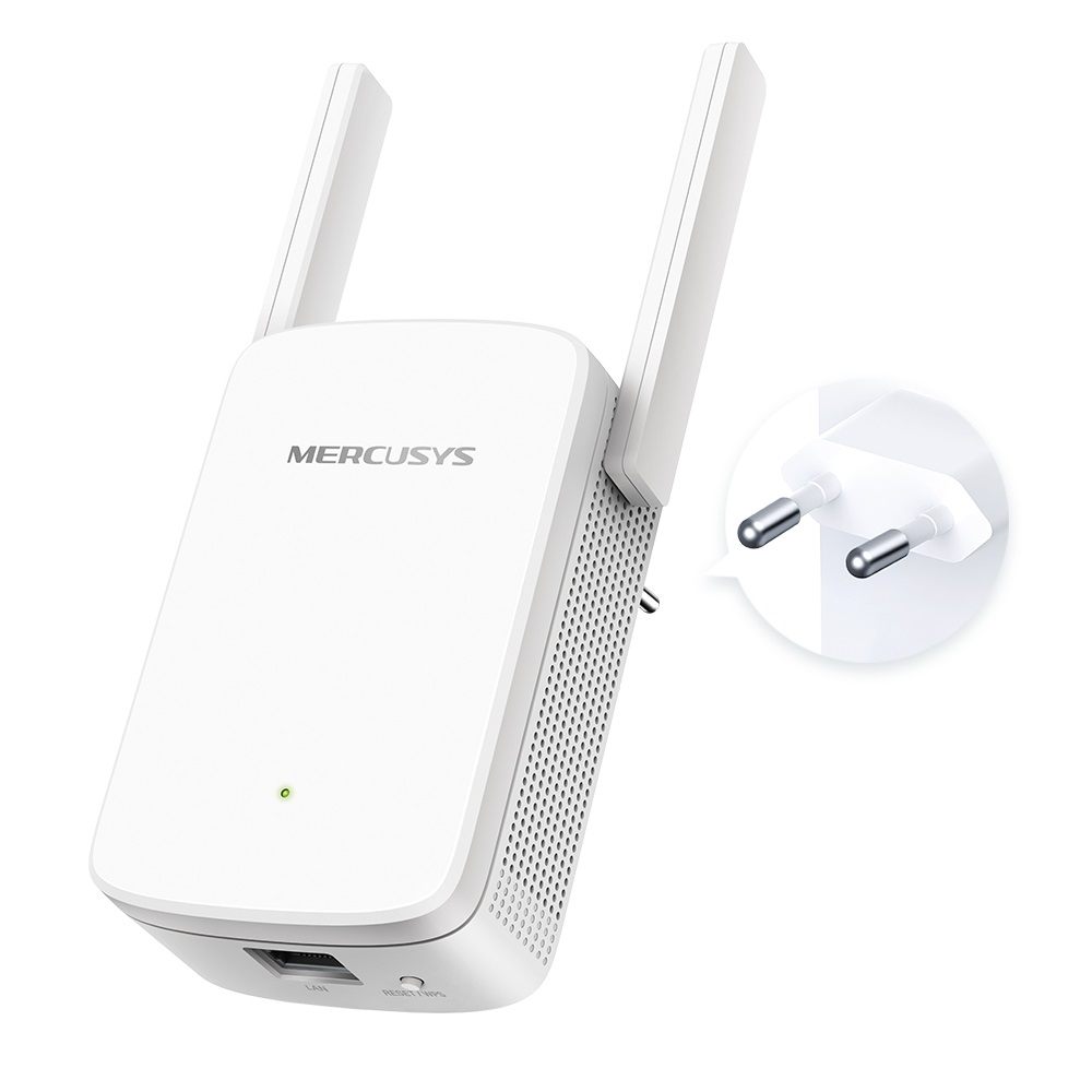 Mercusys ME30 Ripetitore di rete AC1200 Dual Band - Amplificatore WiFi, Extender e Access Point con Porta Ethernet