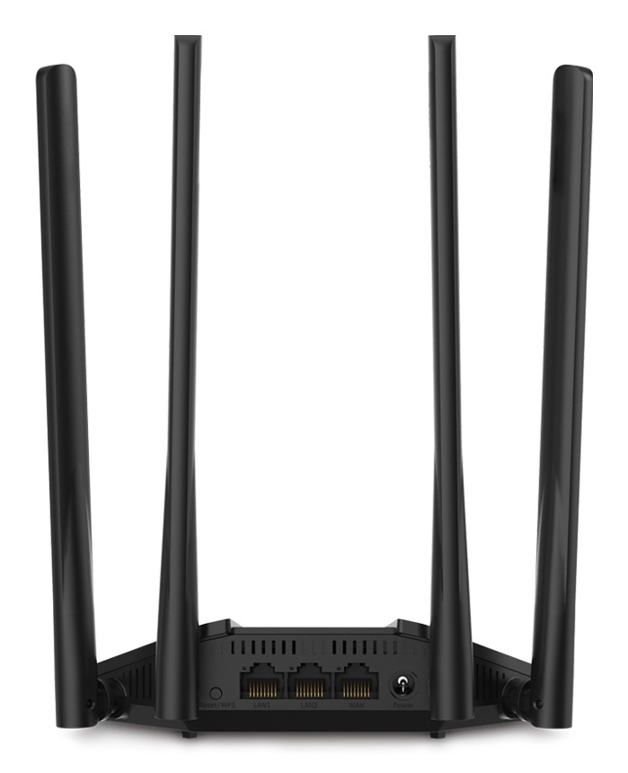 Mercusys MR30G Router Wireless Dual Band AC1200 - Gigabit Ethernet, MU-MIMO, 4 Antenne Esterne, Supporto IPTV, IPv6, Rete Ospiti
