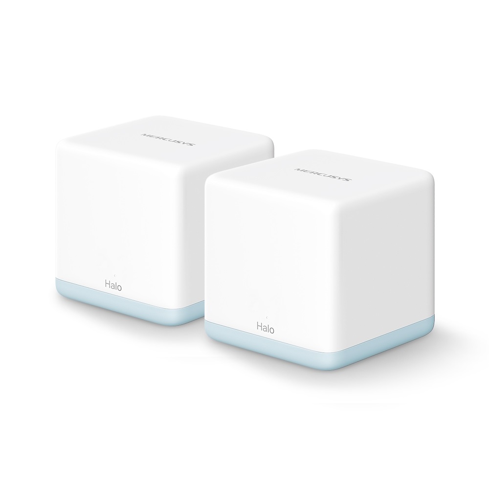 Mercusys Halo H30(2-pack) Sistema Mesh Wi-Fi Dual-band (2.4 GHz/5 GHz) Wi-Fi 5 (802.11ac) Bianco - Fino a 260 m²