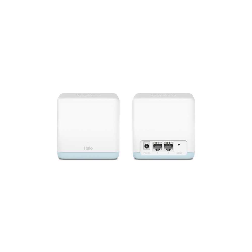 Mercusys Halo H30(2-pack) Sistema Mesh Wi-Fi Dual-band (2.4 GHz/5 GHz) Wi-Fi 5 (802.11ac) Bianco - Fino a 260 m²