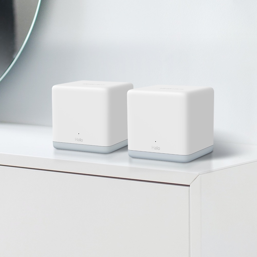 Mercusys Halo H30(2-pack) Sistema Mesh Wi-Fi Dual-band (2.4 GHz/5 GHz) Wi-Fi 5 (802.11ac) Bianco - Fino a 260 m²