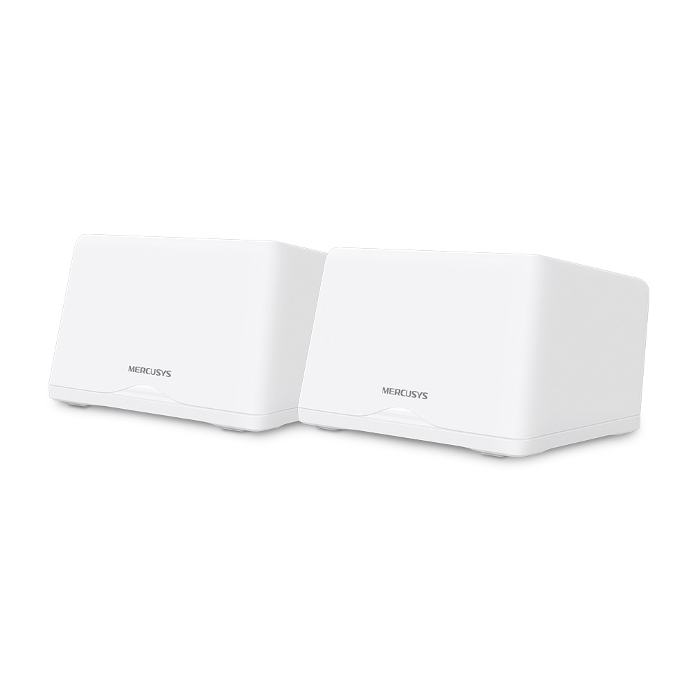 Mercusys Halo H47BE Sistema Mesh Wi-Fi 7 Tri-Band fino a 9.3 Gbps, 3 Porte 2.5Gbps, Copertura fino a 550 m²