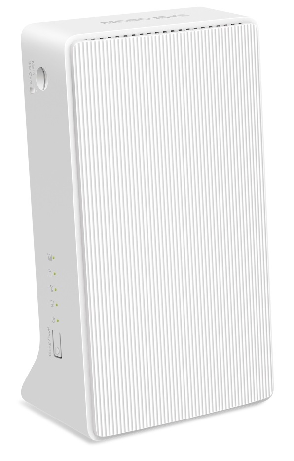 Mercusys MB130-4G Router 4G LTE Wi-Fi Dual Band AC1200 - 300Mbps a 2.4GHz / 867Mbps a 5GHz, Modem Integrato, 1 Porta LAN e 1 Porta WAN/LAN, Antenne Interne