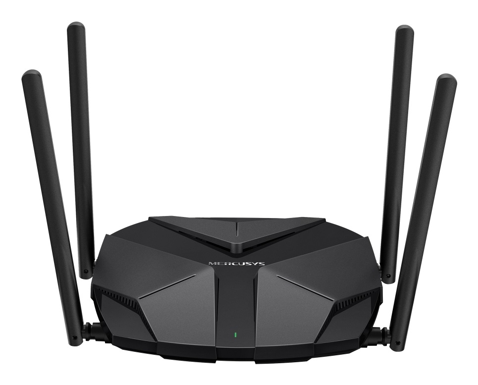 Mercusys AX3000 router wireless Gigabit Ethernet Dual-band (2.4 GHz/5 GHz) Nero