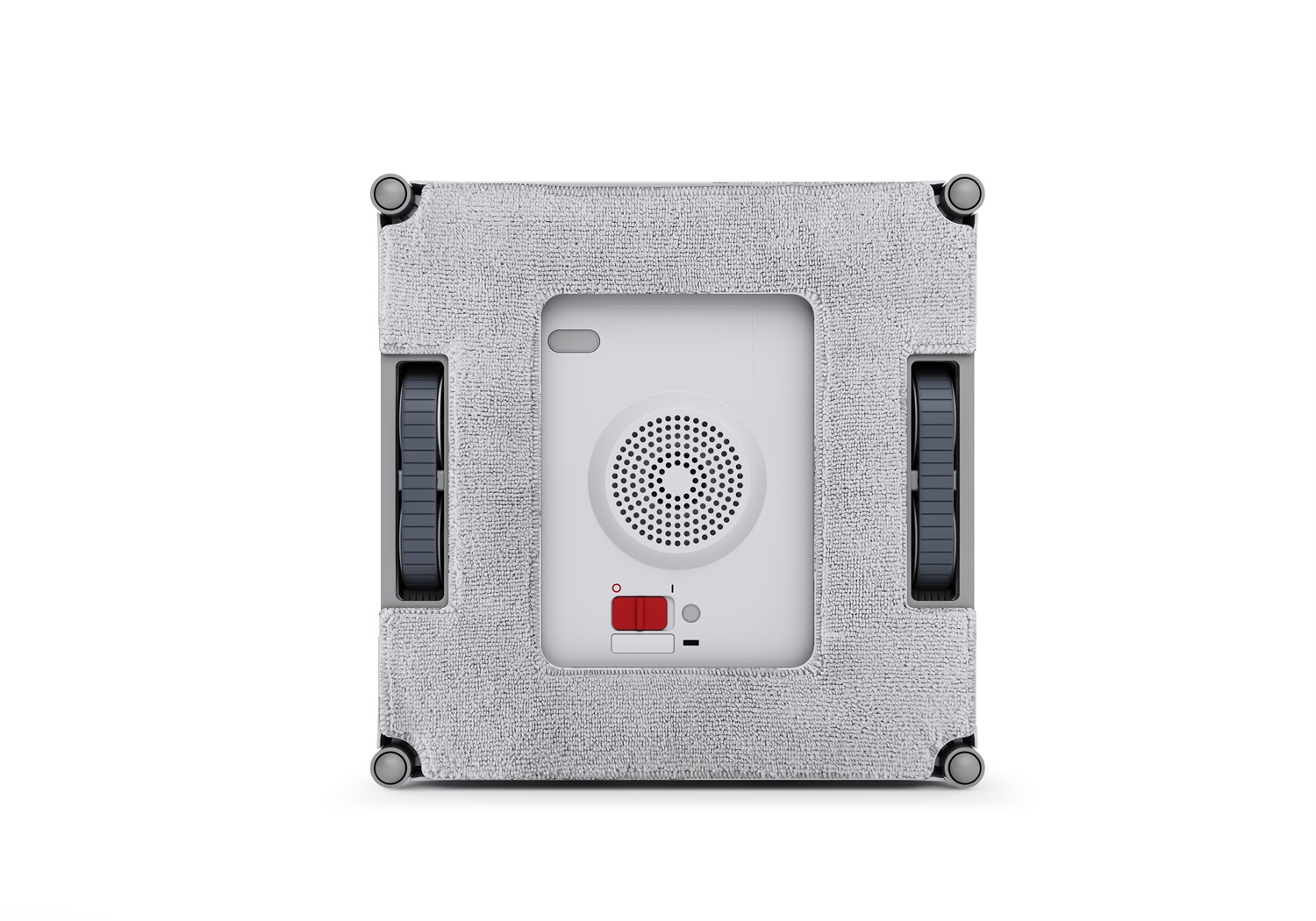 Ecovacs WINBOT W1 PRO Robot Pulisci Finestra Grigio e Bianco, Potenza Aspirazione 2800 Pa, Batteria 650 mAh, Rilevamento Bordi Automatico