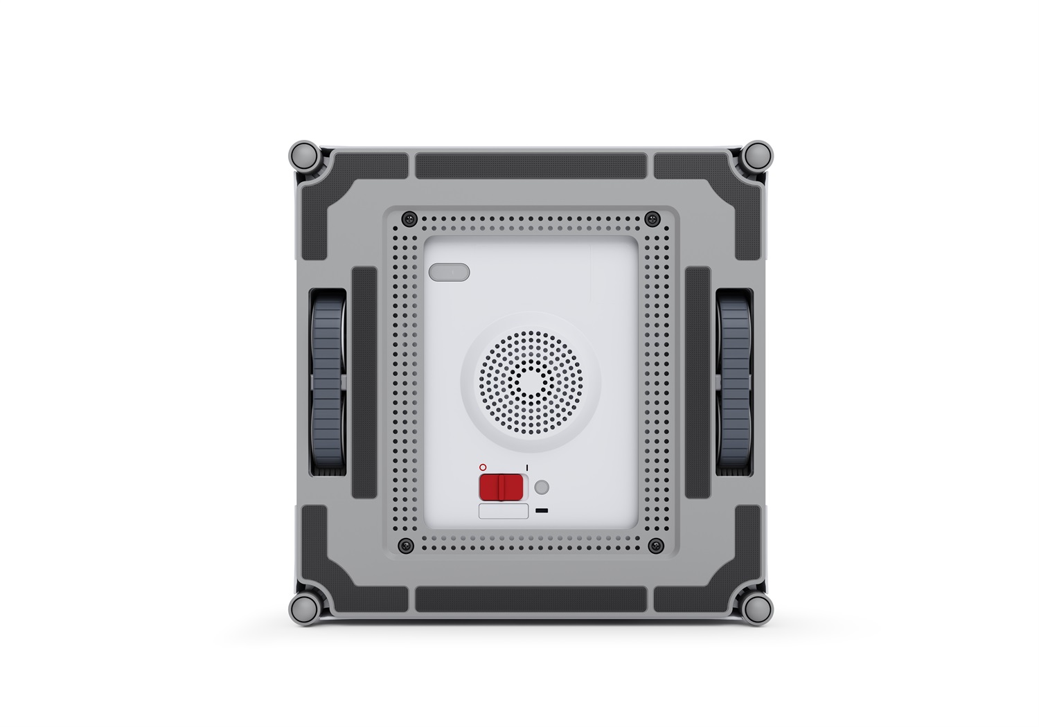 Ecovacs WINBOT W1 PRO Robot Pulisci Finestra Grigio e Bianco, Potenza Aspirazione 2800 Pa, Batteria 650 mAh, Rilevamento Bordi Automatico