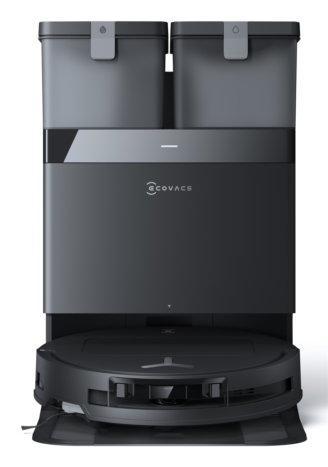 Ecovacs Deebot T50 Omni Gen 2 Robot Aspirapolvere e Lavapavimenti Nero, 0,26 L Sacchetto per la polvere, Rotondo, 63 dB, Autonomia fino a 175 min