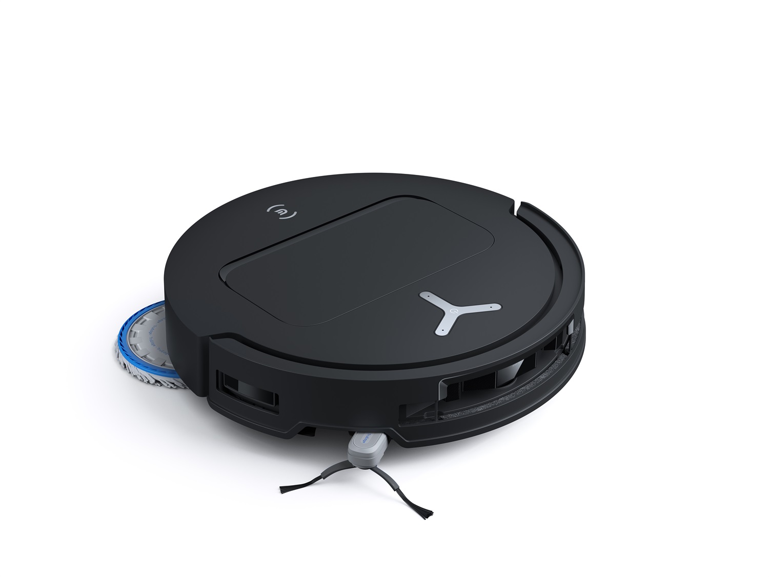 Ecovacs Deebot T50 Omni Gen 2 Robot Aspirapolvere e Lavapavimenti Nero, 0,26 L Sacchetto per la polvere, Rotondo, 63 dB, Autonomia fino a 175 min