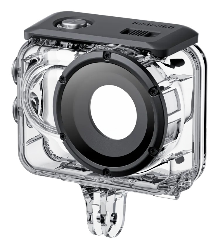Insta360 Case Subacqueo per GO 3/GO 3S - Impermeabile fino a 60 m con lenti in vetro