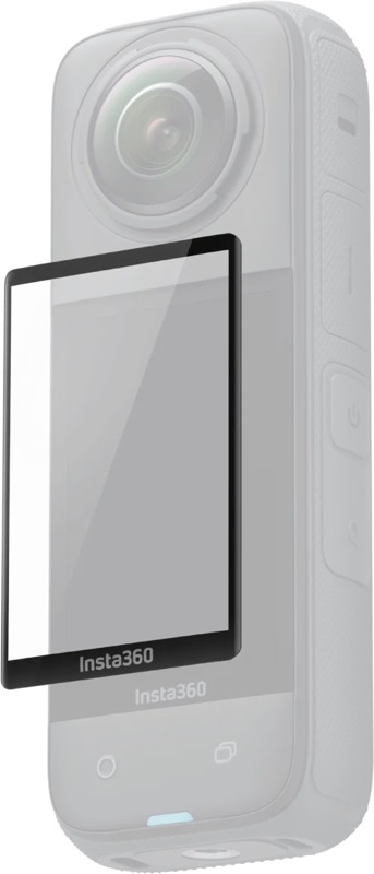 Insta360 Protezione Schermo per X4 - Vetro Temperato, Design Curvo, Alta Definizione, Garanzia Ufficiale Nital 2 Anni