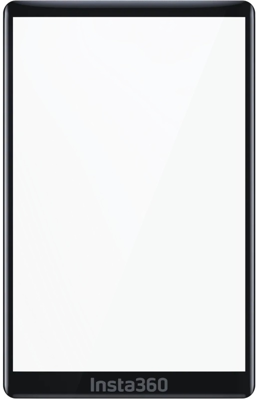 Insta360 Protezione Schermo per X4 - Vetro Temperato, Design Curvo, Alta Definizione, Garanzia Ufficiale Nital 2 Anni