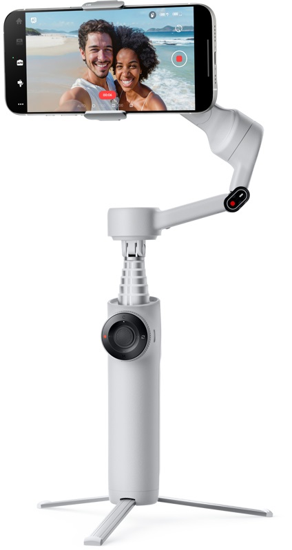 Insta360 Flow 2 Stabilizzatore per smartphone a 3 assi - Pacchetto Standard Grigio Pietra