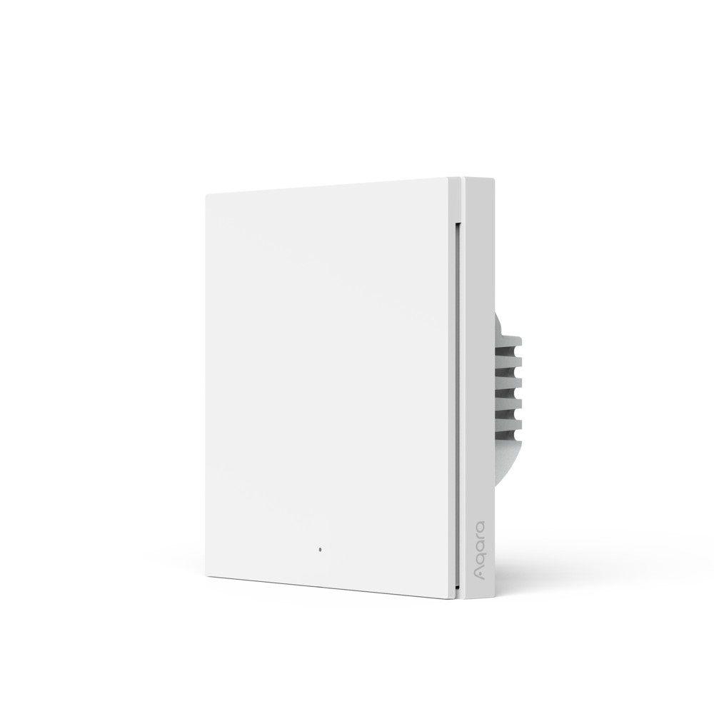 Aqara Interruttore della Luce WS-EUK01 in Policarbonato (PC) Bianco con Illuminazione e Indicatori LED