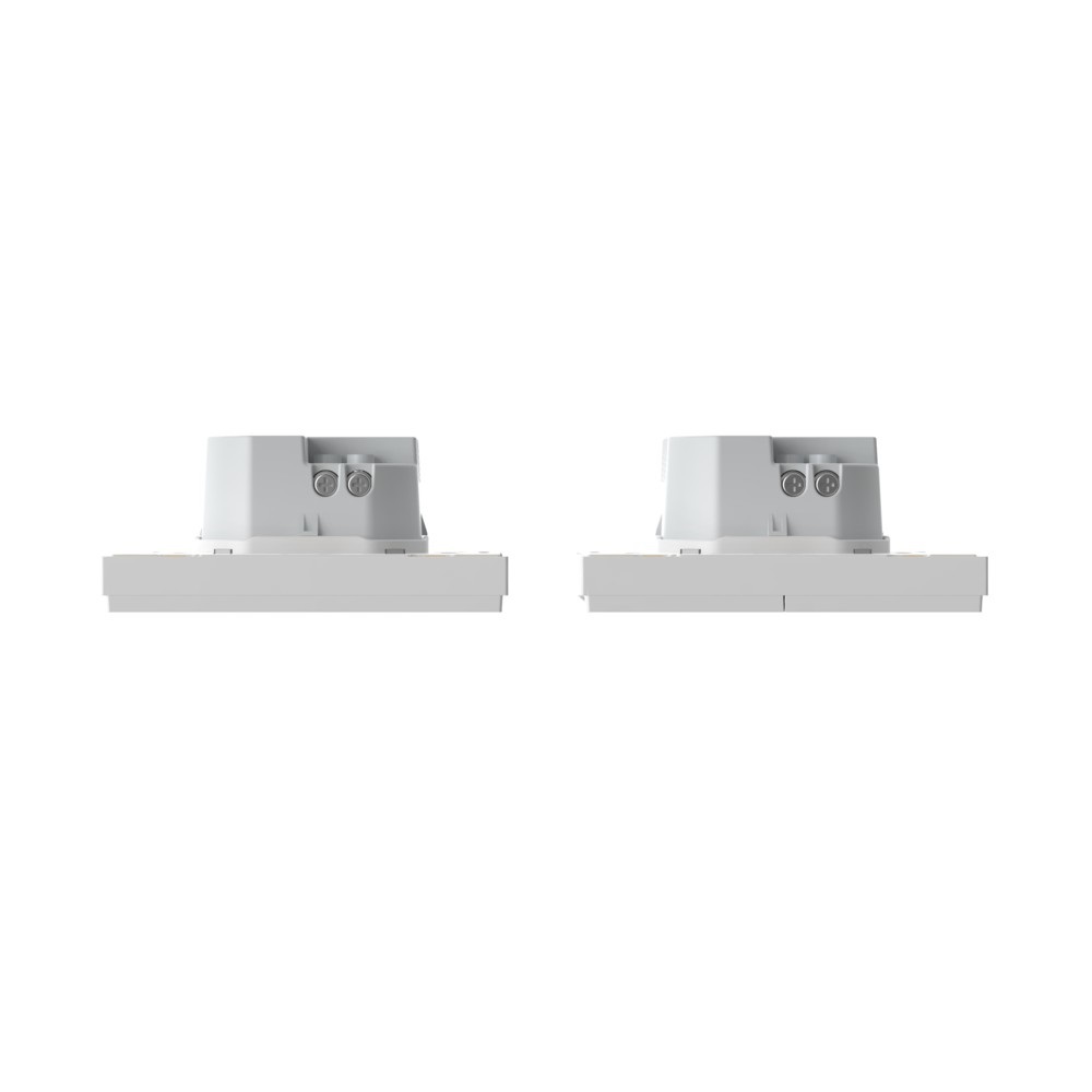 Aqara Smart Wall Switch H1 EU - Interruttore Intelligente Zigbee 3.0 per Scatole Quadrate e Rotonde, Senza Conduttore Neutro