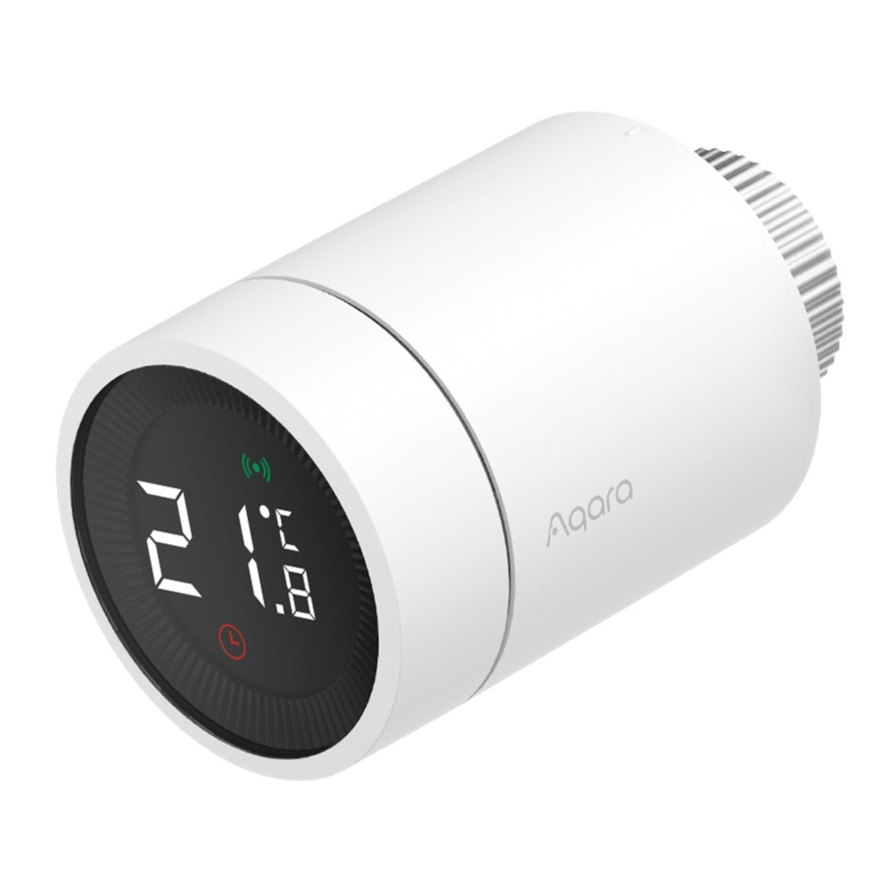 Aqara SRTS-A01 Valvola Termostatica per Radiatore Intelligente con Zigbee 3.0, Controllo Vocale e Compatibilità con HomeKit, Alexa e Google Assistant