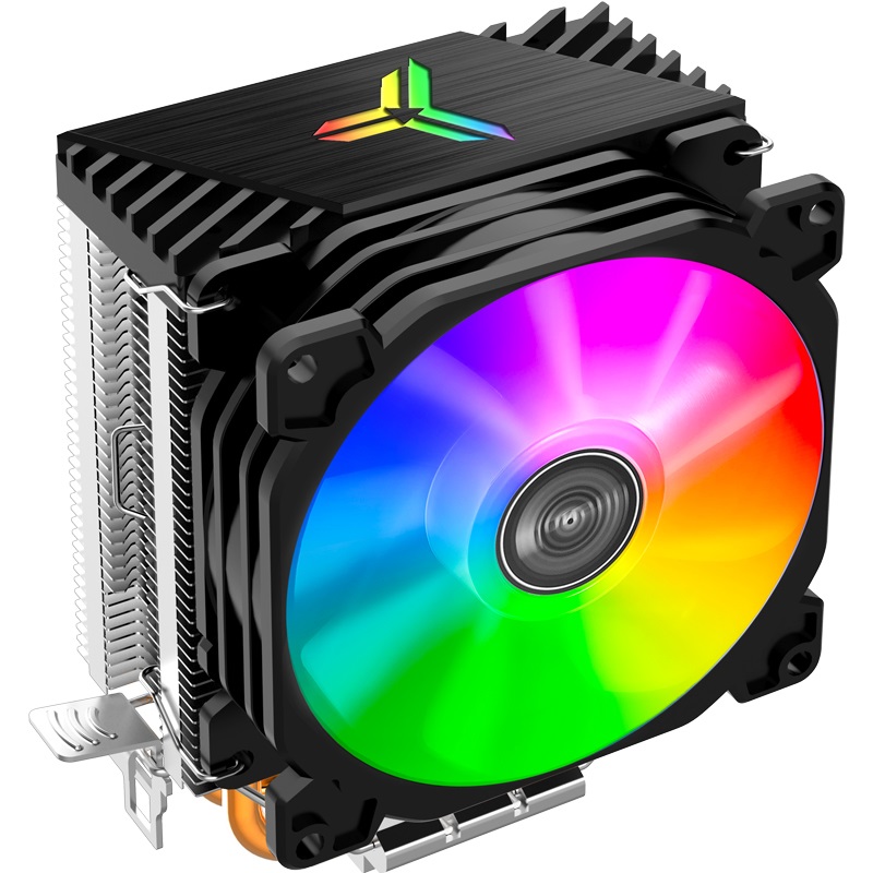 Jonsbo CR-1200 ARGB Dissipatore CPU 92mm con Ventola RGB per Intel e AMD - Elevato Potenziale di Raffreddamento e Design Elegante