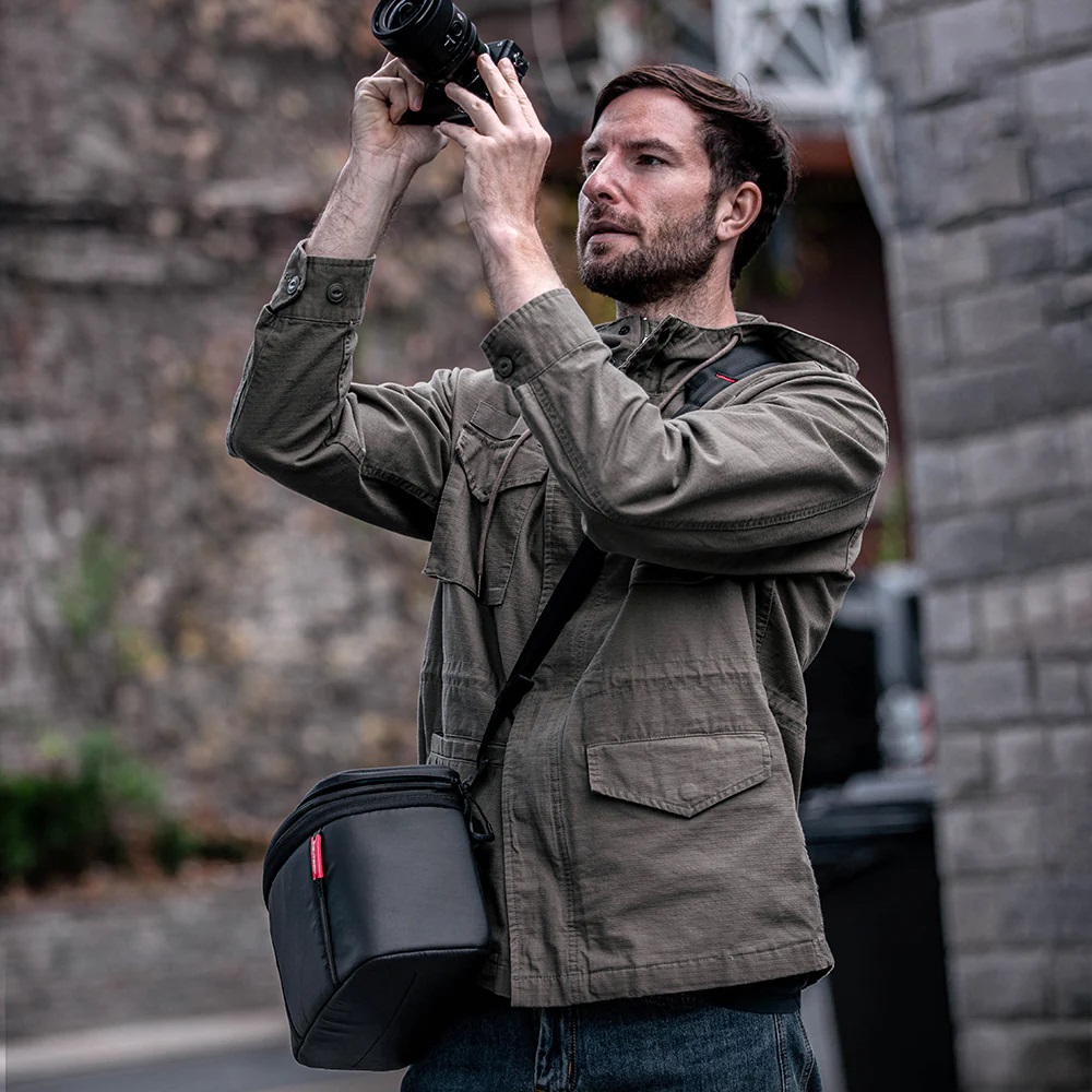 PGYTECH OneMo 2 Zaino Fotografico 25L Space Black - Combinazione Zaino e Borsa a Tracolla per Fotografi