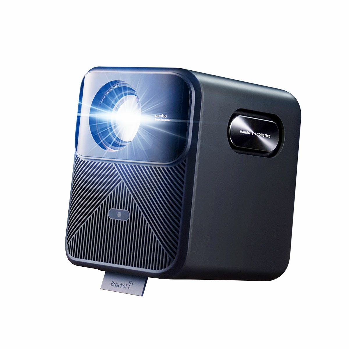 Wanbo Mozart 1 Pro - Proiettore Full HD 1080p, 900 ANSI lumen, Android TV 11, Google Assistant, Auto focus