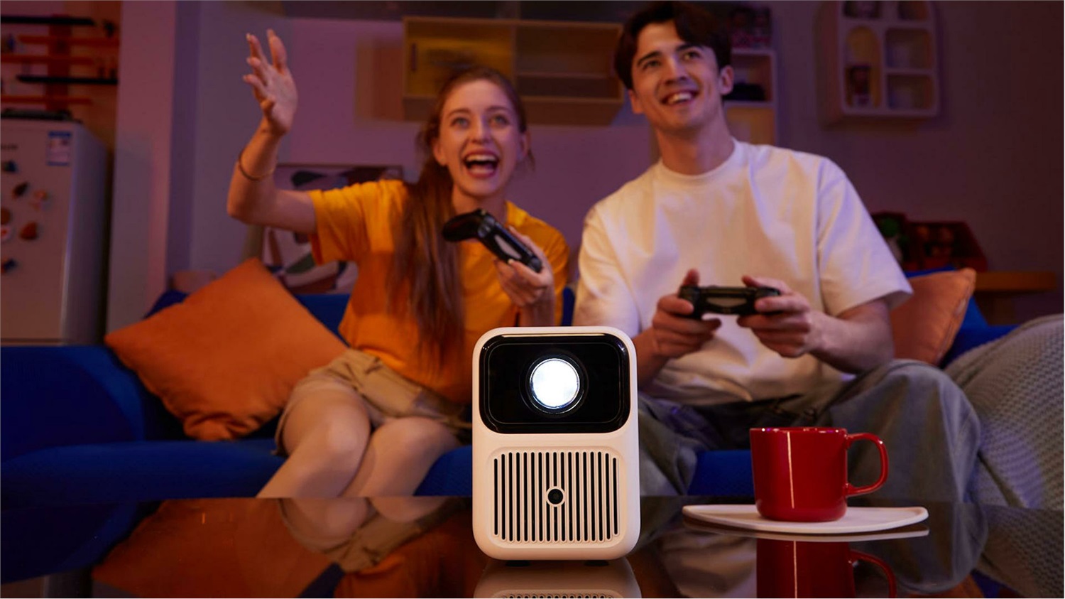 Xiaomi Wanbo Dali 1 Proiettore 350 ANSI Lumen, Risoluzione 720p, Android 9.0, Auto Focus, WiFi 6