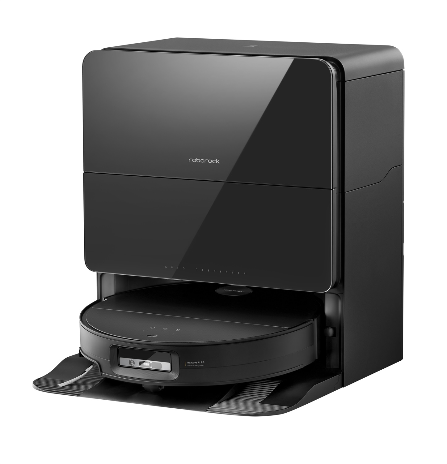 Roborock Saros 10 Robot Aspirapolvere e Lavapavimenti Nero Senza Sacchetto 0,27 L con Tecnologia LiDAR